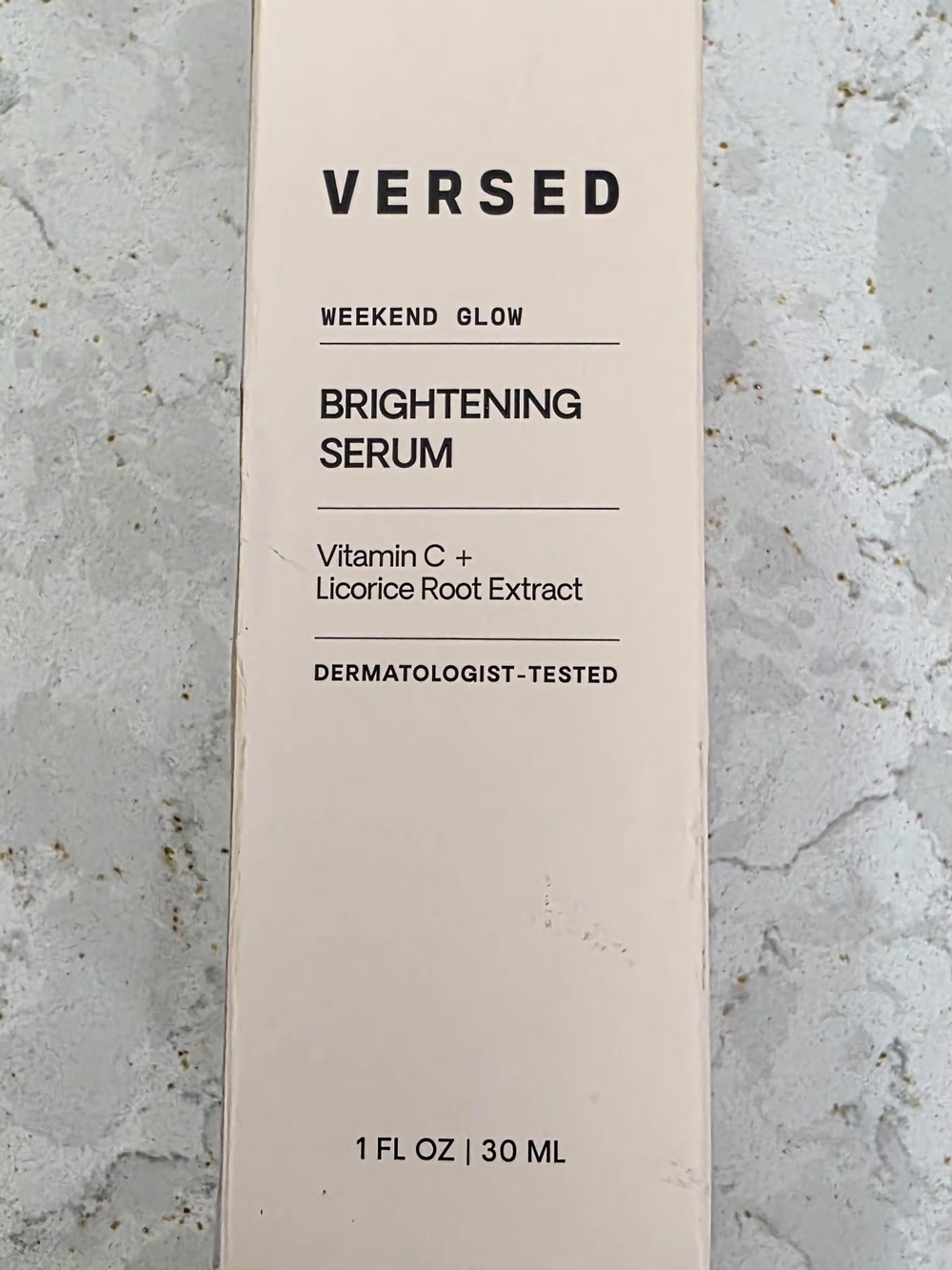 NEW Versed Weekend Glow Brightening Serum 1 Fl Oz